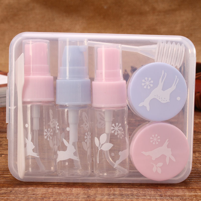 Toiletry 15ml Cosmetic Packaging Pet Bottle Kit Pet Travel Bottles (PT08)
