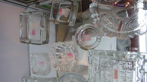 High Quality Clear Glass Ashtray Glassware Tableware Kb-Hn01320