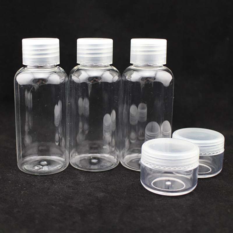 Plastic Cosmetic Travel Bottle Set (NTR06)