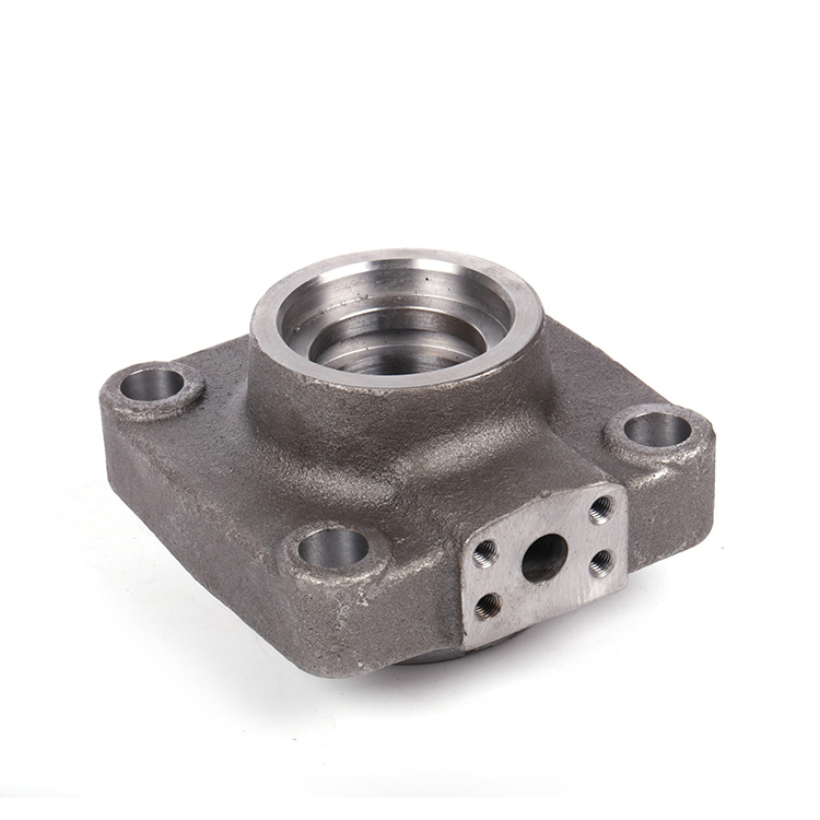 OEM customized investment casting aluminum Bearing flange auto parts for agricultural vehicles cheap