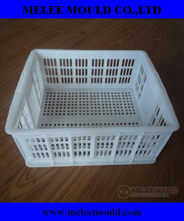 Melee Mould Straight Wall Container Tote with Mesh Sides and Mesh Base