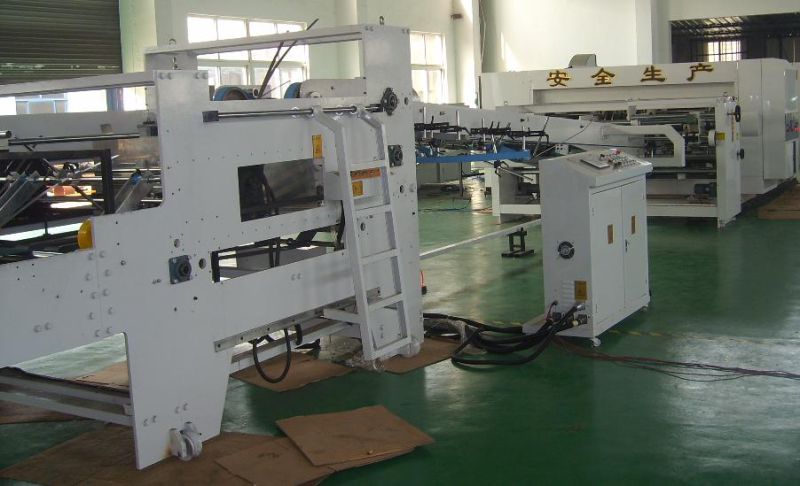Fully Automatic 3 Color Printing Slotting Die-Cutter and Folder Gluer