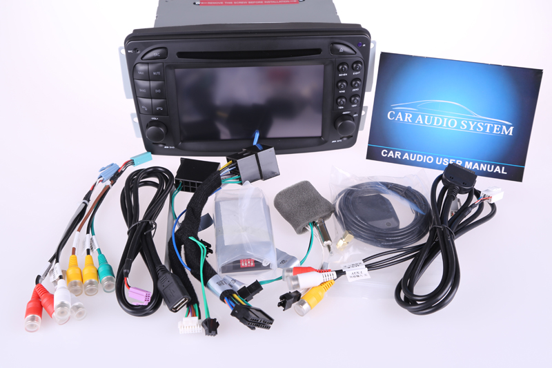 Auto DVD Player GPS Navigation for Mercedes-Benz Clk-W209 Radio Hualingan