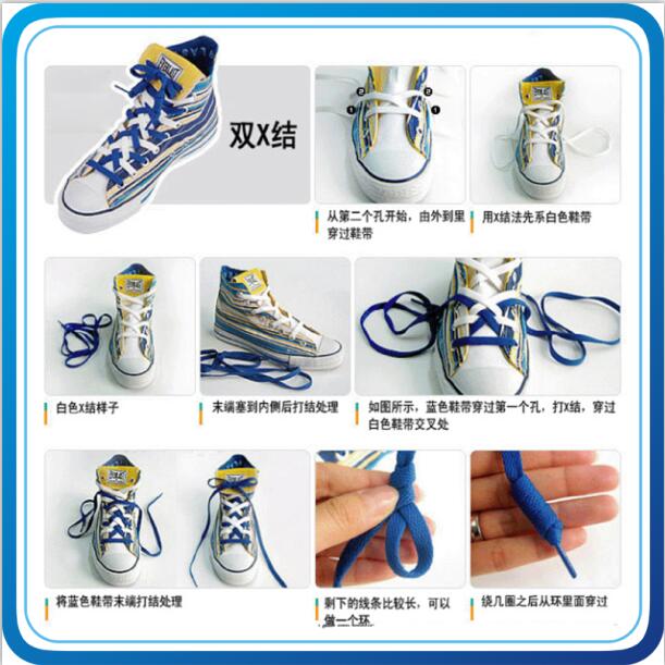 Factory Supply All Shapes High Quality Colorful Custom Length Shoelaces for Sale