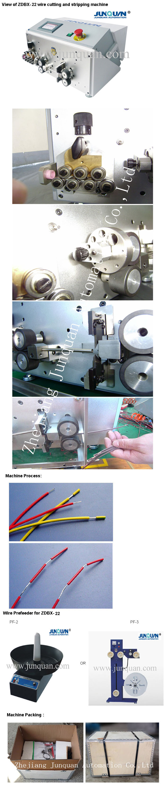Automatic Cable Cutting and Stripping Machine (ZDBX-22)