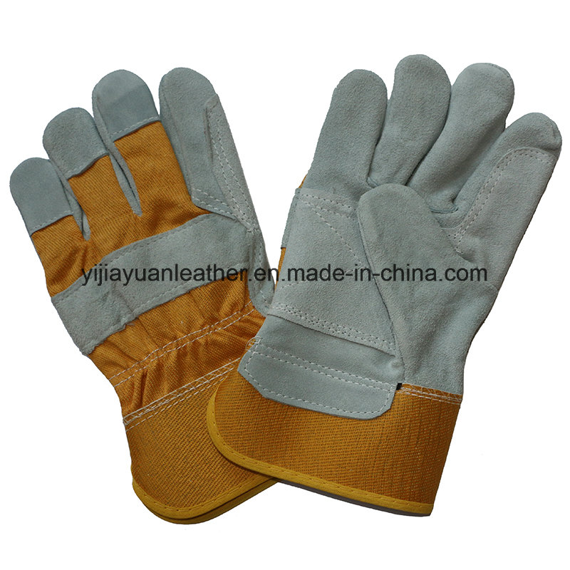 Cowhide Split Leather Work Gloves for Workers