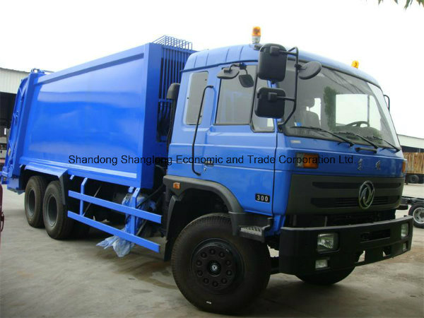 China 6X4 Compressed Garbage Truck 18 M3
