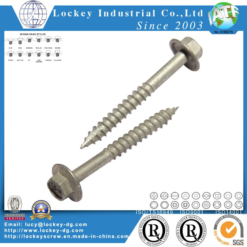 Hex Flange Head Self-Tapping Cutting Screw
