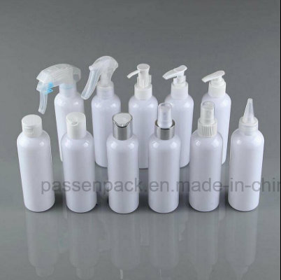 200ml White Pet Plastic Bottle for Cosmetic Packaging Set