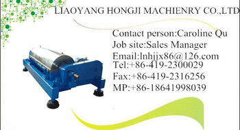 Decanter Centrifuge for Coconut Milk Separation with Reasonable Price and Great Separation
