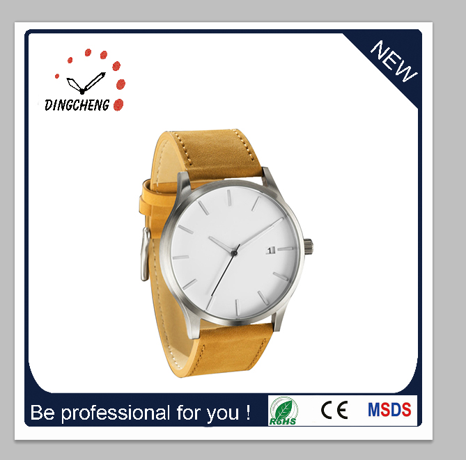 Quartz Japan Movt Quartz Watch Stainless Steel Back Luxury Mvmt Watch (DC-004)