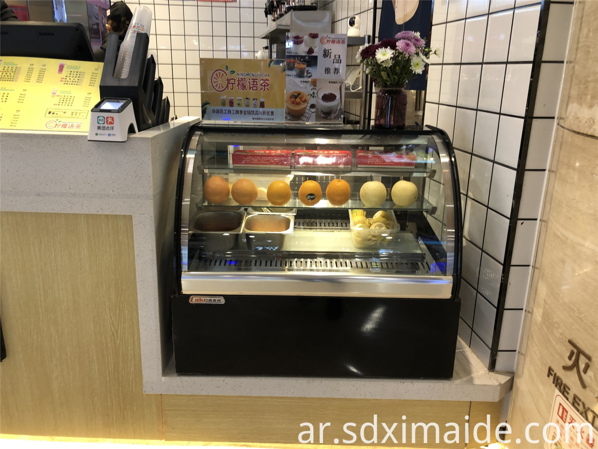 الصين كعكة عرض مجلس الوزراء مبرد التبريد معدات التبريد المصنعين