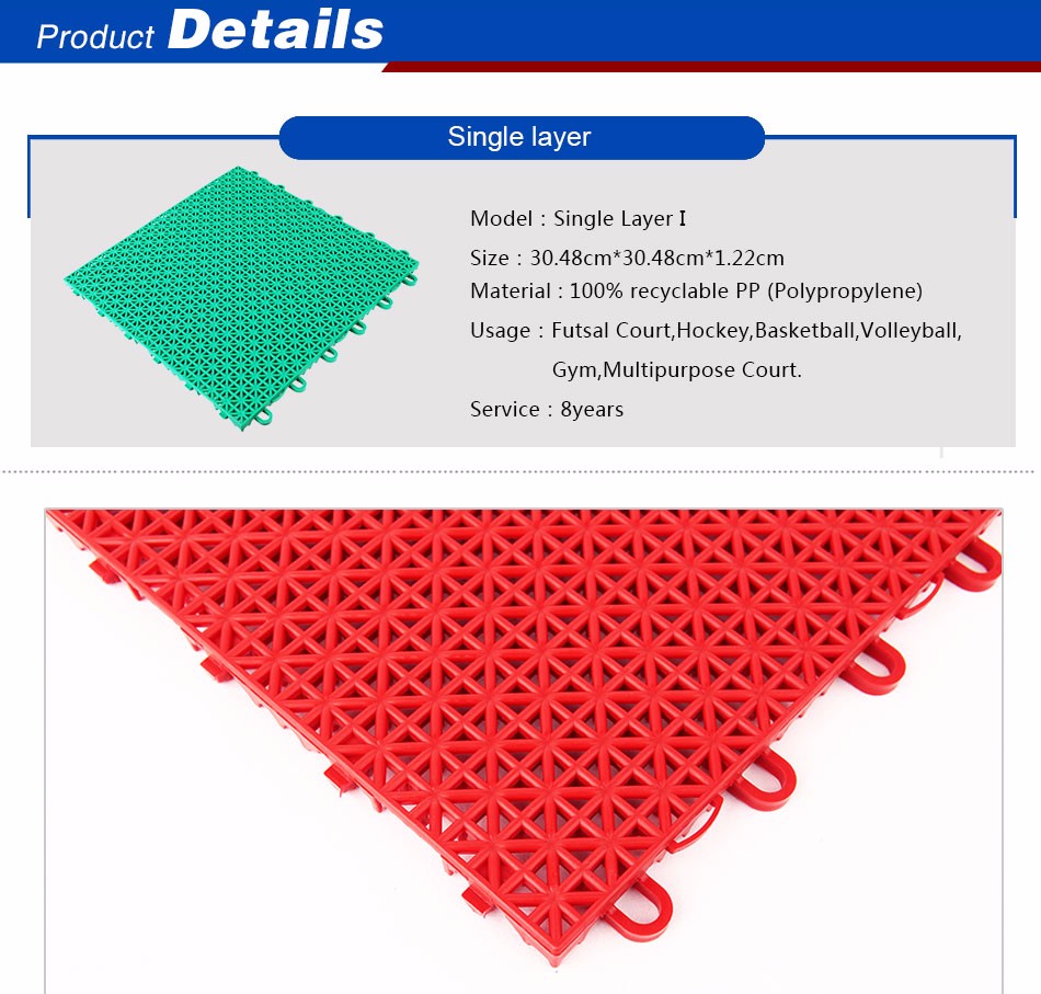 Basketball Court Modular Tile