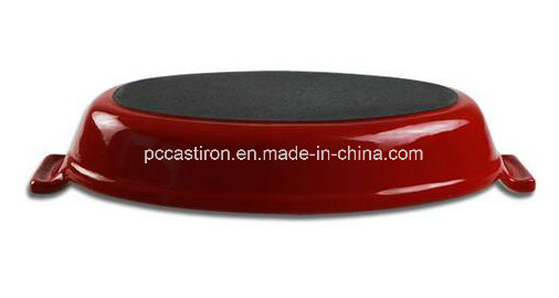 Enamel Cast Iron Fish Pan Manufacturer From China