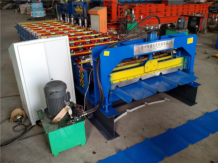 Fully Automatic Metal Roof Trapezoidal Sheet Roll Forming Machine