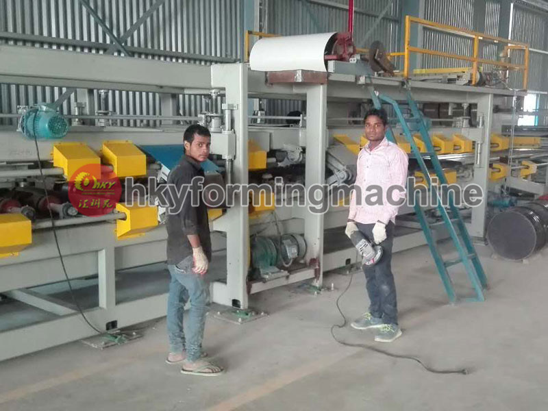 EPS Sandwich Panel Roll Forming Making Machine