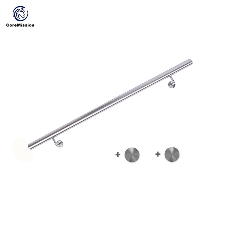 304 Easy Installing Antirust Stainless Steel Stair Handrail