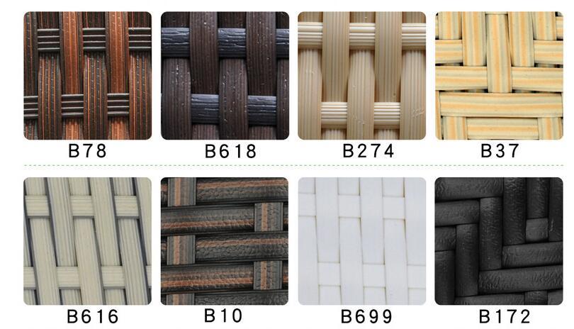 PE Outdoor Lounge Chair Beach Lounge Sofa Chair Outdoor Rattan Furniture Pation PE Rattan Lounge Chair