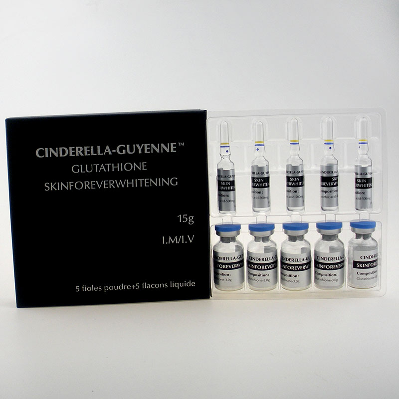 3000mg Cosmetic Skin Whitening Reduced Glutathione Injection