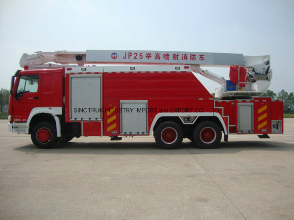 Professional Supply Aerial Ladder Aerial Platform Fire Fight Truck of 16-100meters