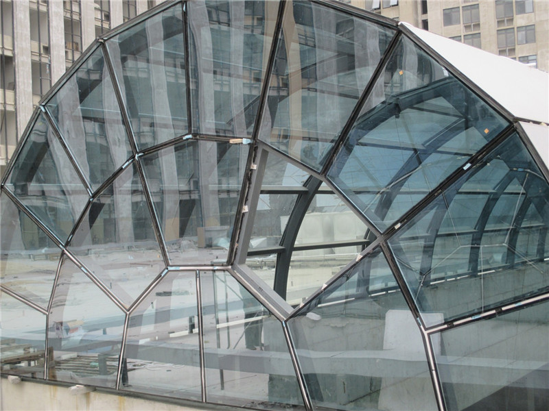 Global Harbor Steel Structure Glass Skylights Roof