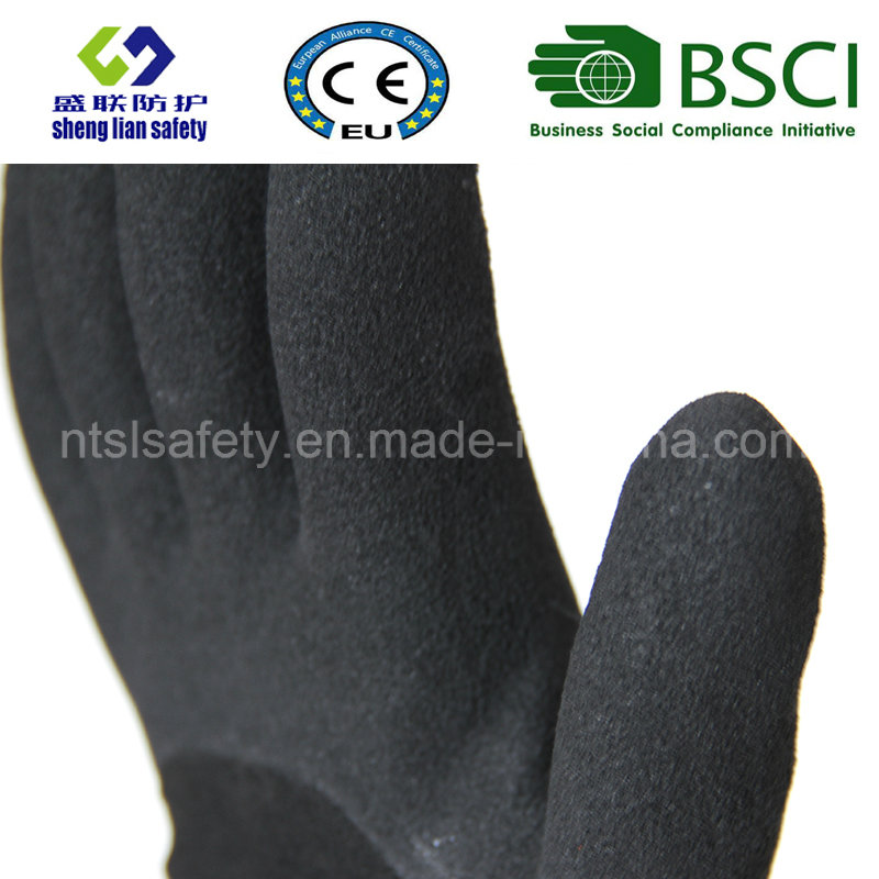 Nitrile Coating, Sandy Finish Safety Work Gloves (SL-NS115)