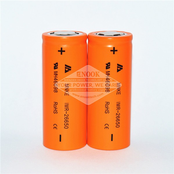 MNKE 26650 3500mAh 3.7v li ion battery 