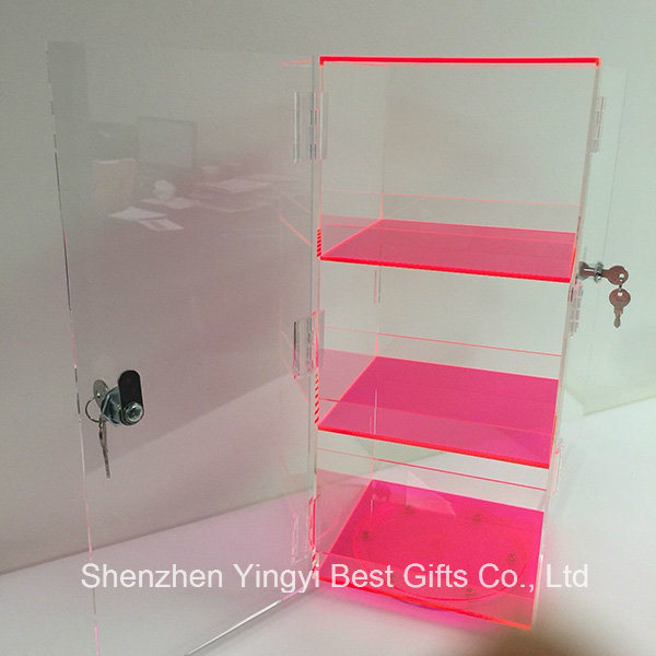Super Quality Acrylic Rotating Display Cabinet