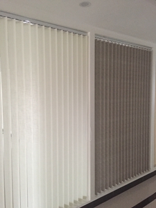 Vertical Blind / String Curtain Roller Blinds Fabric with Accessory