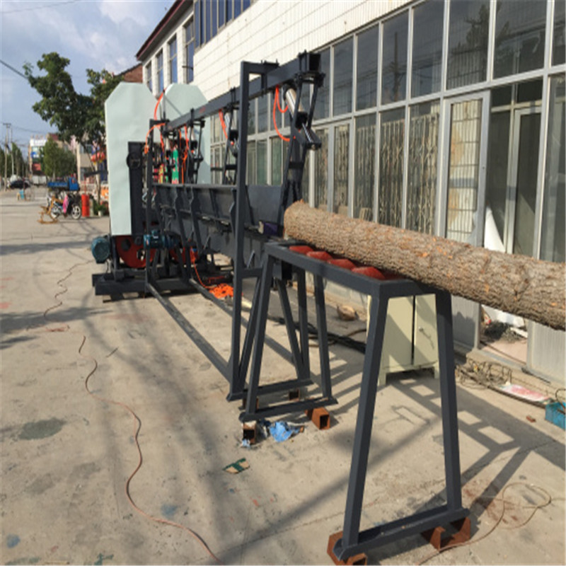 Twin Bandsaw Vertical Band Saw Machine High Efficiency Log Cutting Band Sawmill