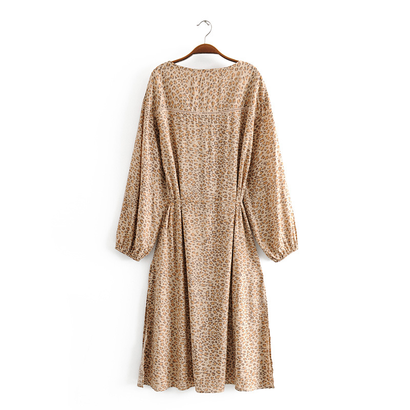 Leopard Long Sleeve Dress