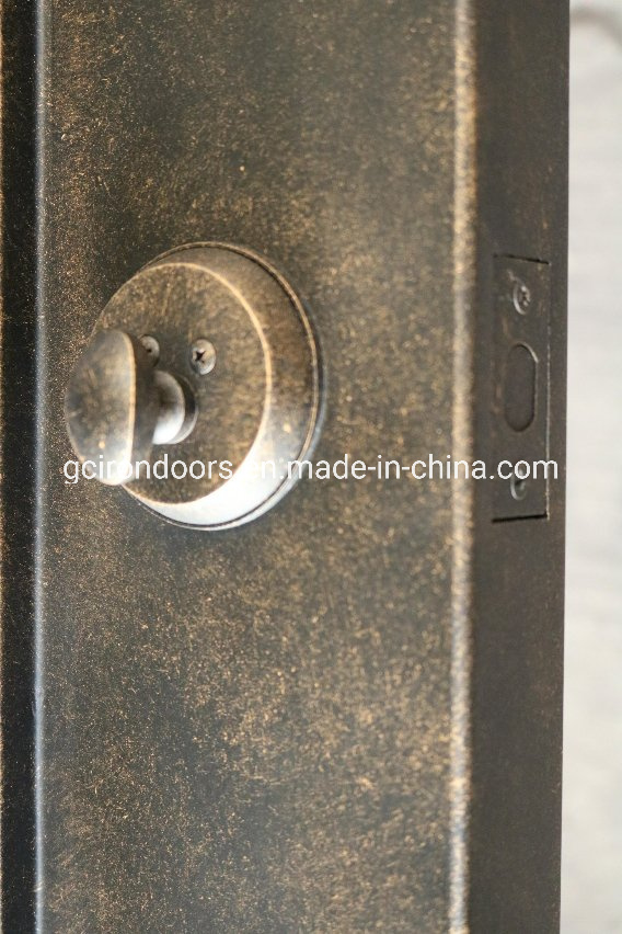 Square Top Clean Finish Iron Interior Door