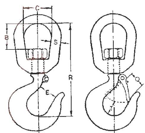 G70 Swivel Hooks