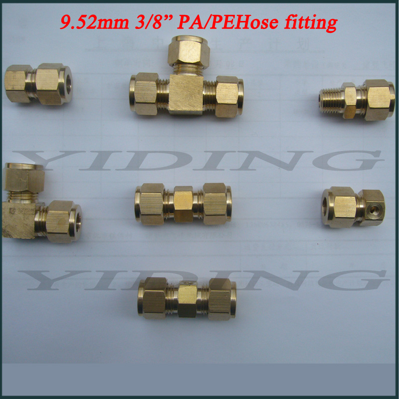 Fog Misting Cooling Brass Elbow Fitting (TH-B3004)