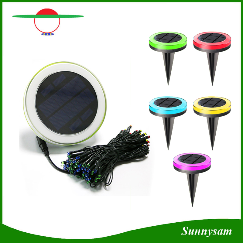 Remote Control Color Changing Solar Decorative LED with 10 Meters String Light