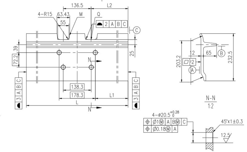 Single Grouser Track Shoe for Caterpillar