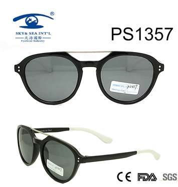 Double Bridge PC Frame Woman Style Sunglasses (PS1357)