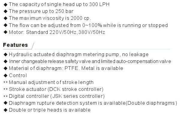 Ailipu Hydraulic metering pump