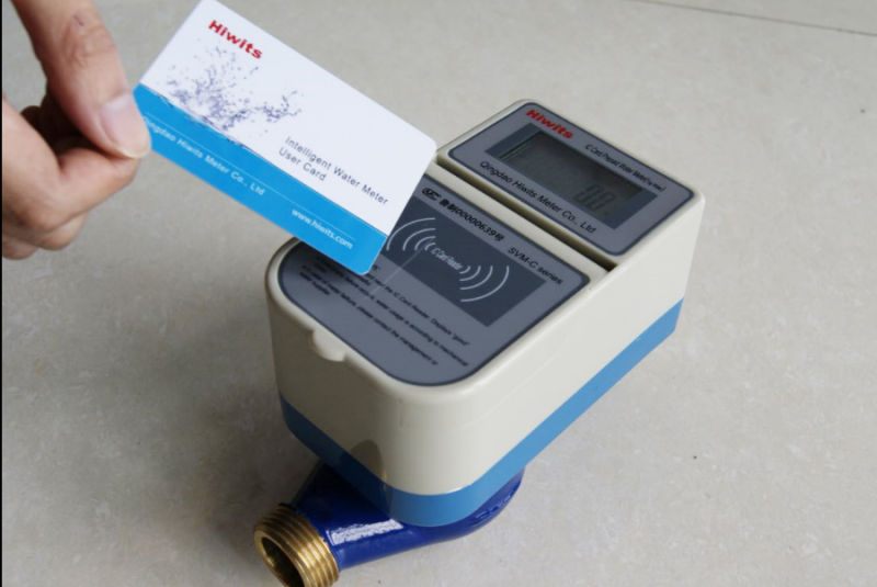 Ultrasonic Prepaid Cold Water Meter 15-20mm