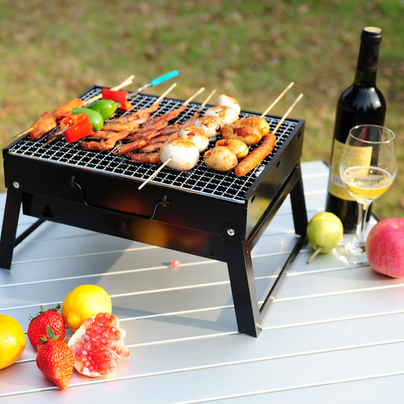 Portable Autumn Outdoor Travel Barbecue Grill 3-5 People