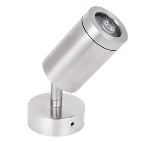 Adjustable angle IP68 fountain spotlight