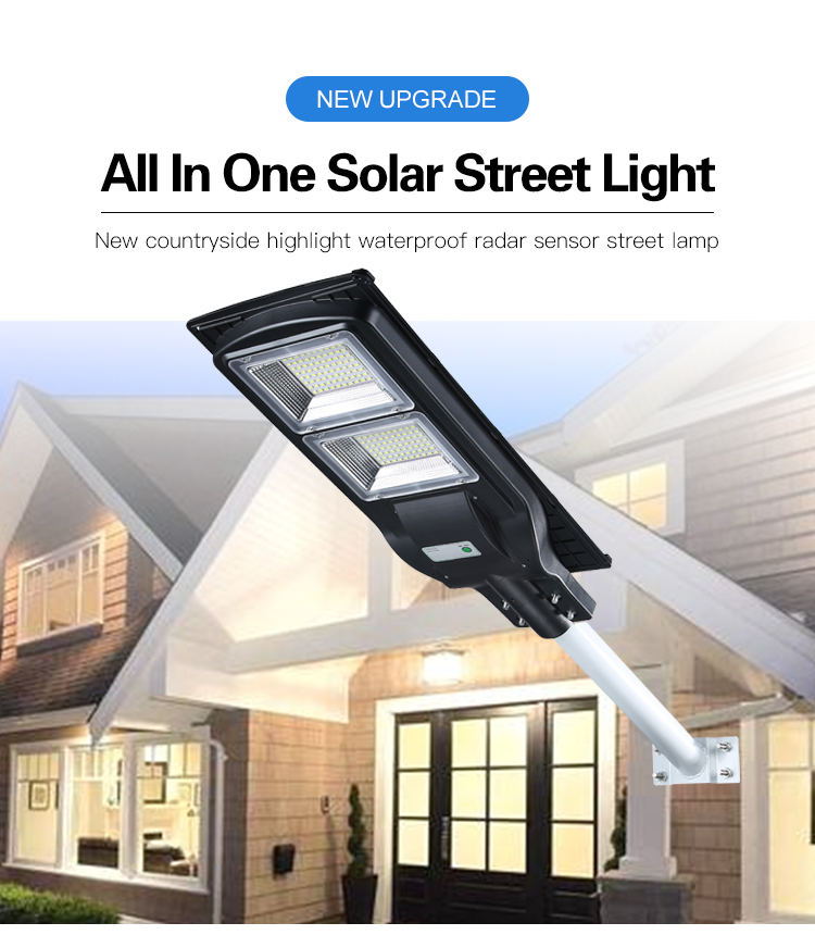 All in one solar street light