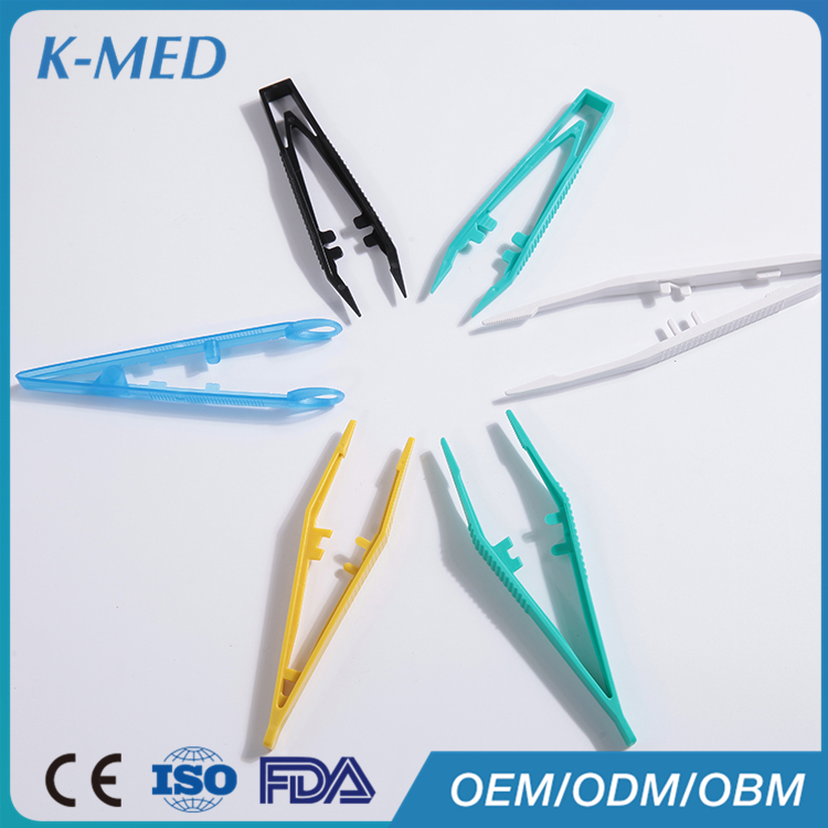 Medizinische plastische chirurgische Pinzette Plastikpinzette medical plastic surgical tweezers plastic forceps