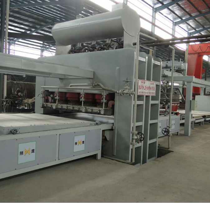 MDF/Plywood/Particle Board Short Cycle Melamine Lamination Hot Press Production Line