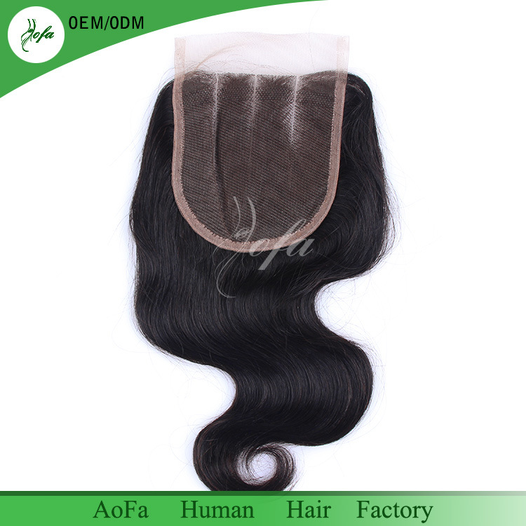 Top Quality Human Hair Malaysian Human Virgin Hair Closure