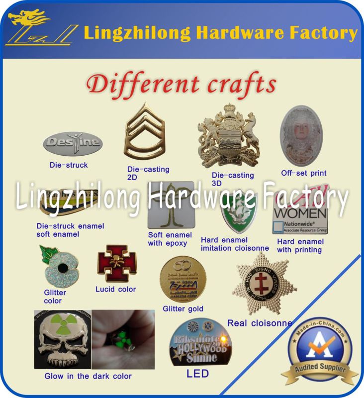 Metal Badge Custom Promitional Gifts