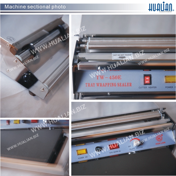 Hualian 2016 Cling Film Tray Wrapping Sealer (TW-450E)