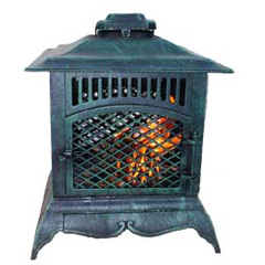 Outer Heater/ BBQ /Firepit / Cast Aluminium Chiminea (FSL012)