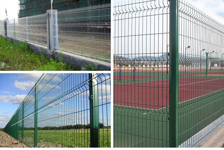 Hot Sale Powder or PVC Coated Galvanized Welded Wire Mesh Fence