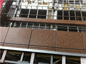 Stone Color Aluminum Honeycomb Panels for Wall Cladding